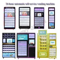 popular lipstick self service vending machine arcade game crazy prize gift amusement unmandded store coin operated device