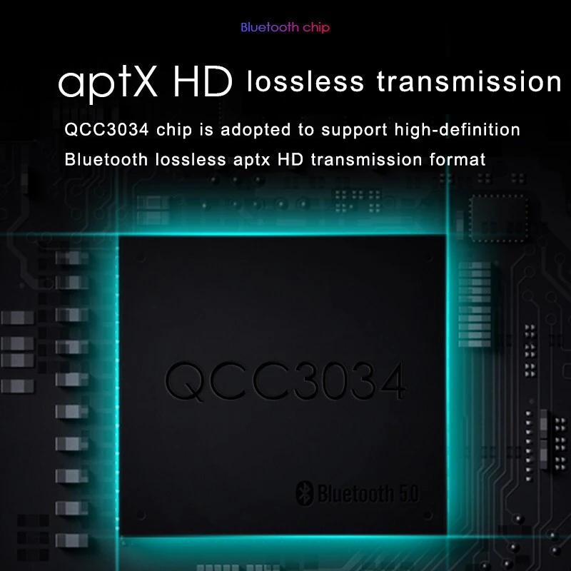 Bluetooth наушники с обновленным кабелем aptx HD декодирование mmc qcc3034 чип 5 0 спортивные 78