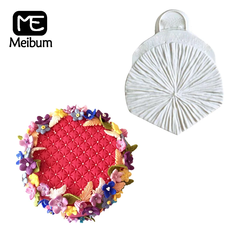 Meibum, Сахарная паста, глазурь, десерт, лепесток гортензии, лайнер, силиконовая форма для помадки, торта, украшения, ремесла, сахарные конфеты, глина