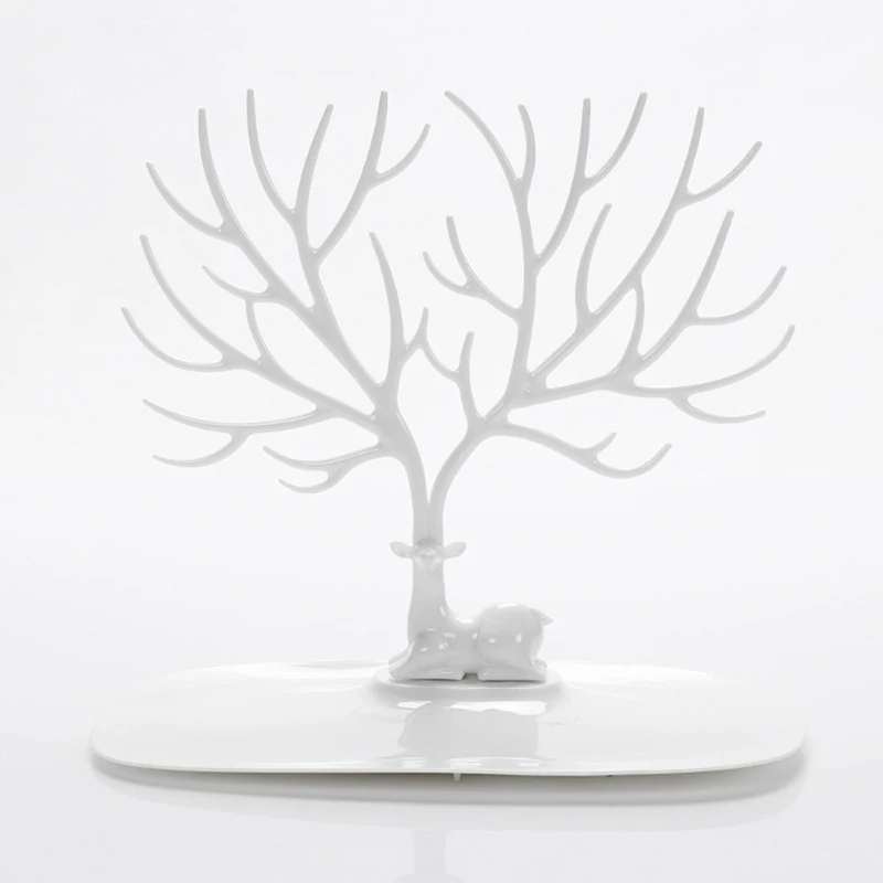

Forest Antler Tree Creative Jewelry Box Earring Rack Necklace Bracelet Earring Storage Box Jewelry Rack Boxes for Storing Things
