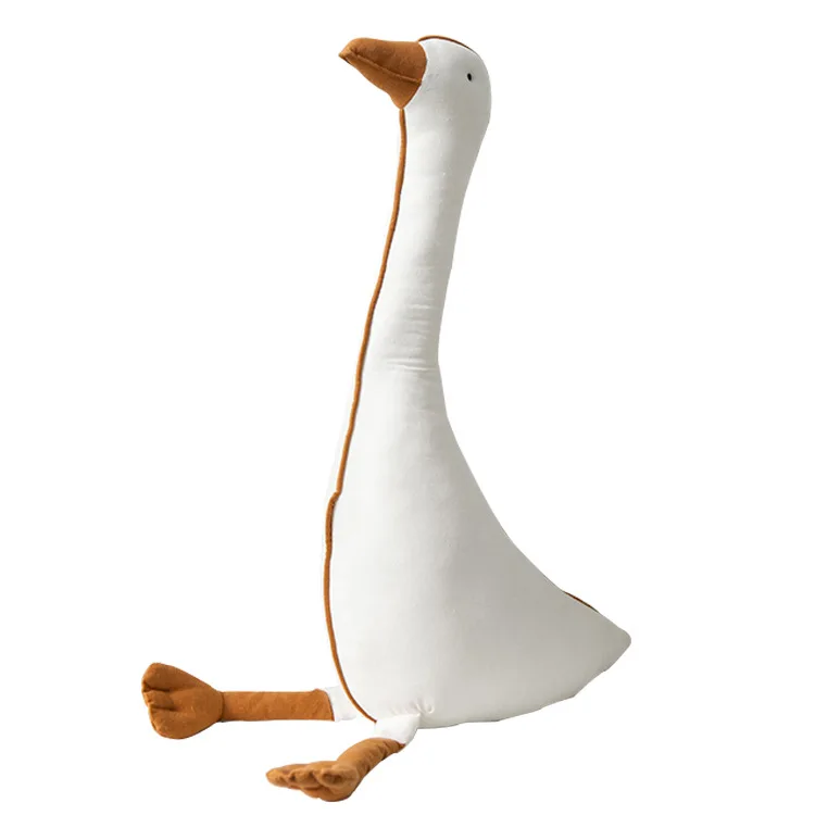 

Goose Doll Plush Toy Cute Stuffed Animal Soft Goose Play Pillow Birthday Gift Kids Toy Children's Room Decoration Shooting Props