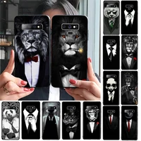 yndfcnb man suit shirt tie phone case for samsung galaxy s20 s10 plus s10e s5 s6 s7edge s8 s9 s9plus s10lite 2020
