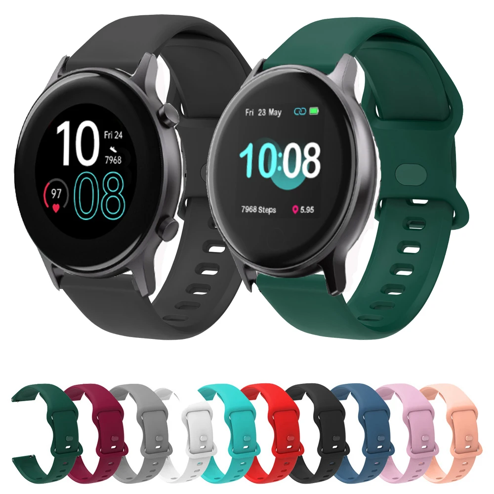 

Ремешок для умных часов Umidigi Uwatch 2S 3S, мягкий силиконовый браслет для UMIDIGI Urun S/Uwatch 5, аксессуары для наручных часов