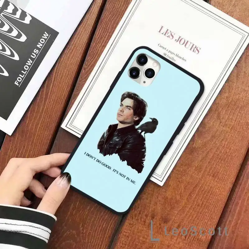 

The Vampire Diaries Phone Case for iPhone 11 12 mini pro XS MAX 8 7 6 6S Plus X 5S SE 2020 XR
