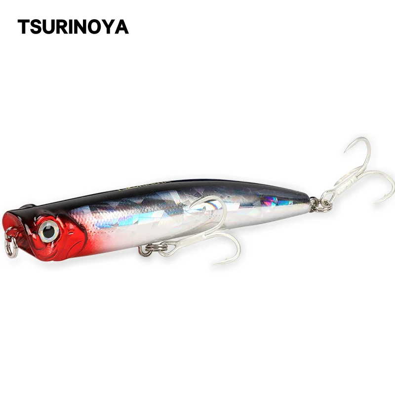 TSURINOYA DW17 Рыбная приманка вобблер Поппер карандаш жесткие Картеры 90 мм/10 г