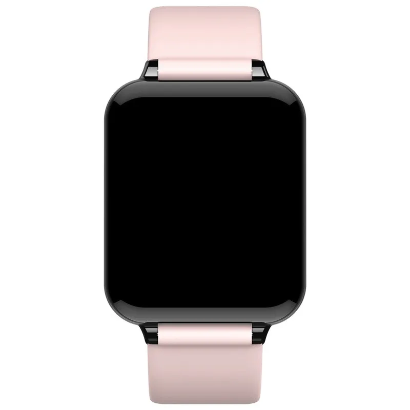 Pink not with box Умные часы B57, водонепроницаемые, спортивные, для iphone, телефона, умные часы, монитор сердечного ритма, функции кровяного давления для женщин, мужчин, детей - Цвет: Pink not with box