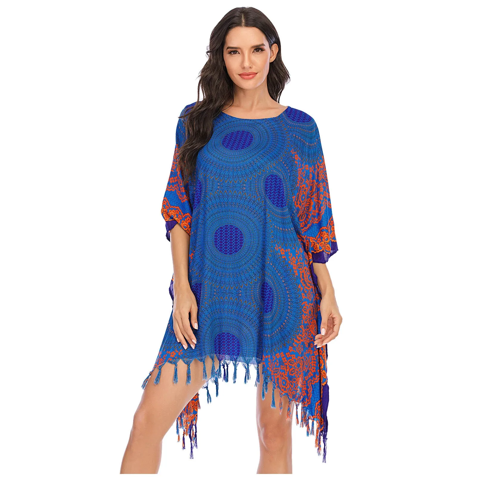 Бесплатная доставка сезон весна-лето 2021 футболка богемные домашние пижамы