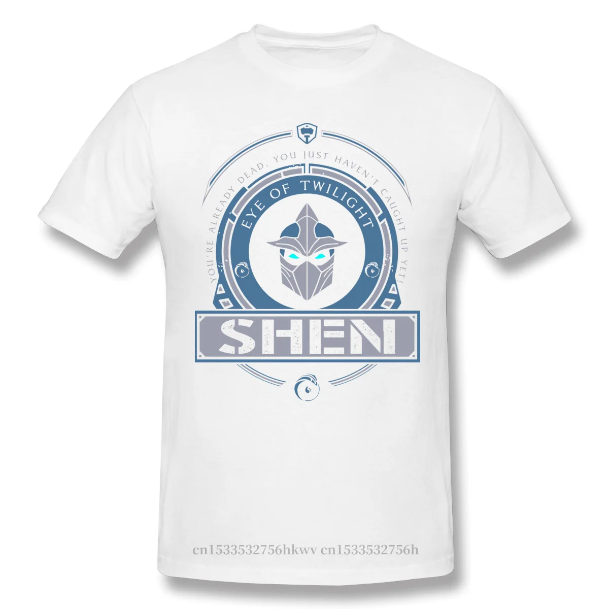 Футболка SHEN ограниченная серия Повседневная футболка женская с надписью League Of