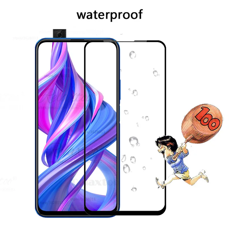 Полное покрытие из закаленного стекла для huawei honor 9x 8x 7x Защитное стекло для экрана для honor 9 8 7 x x8 honor 8x защитная пленка Glas 9H