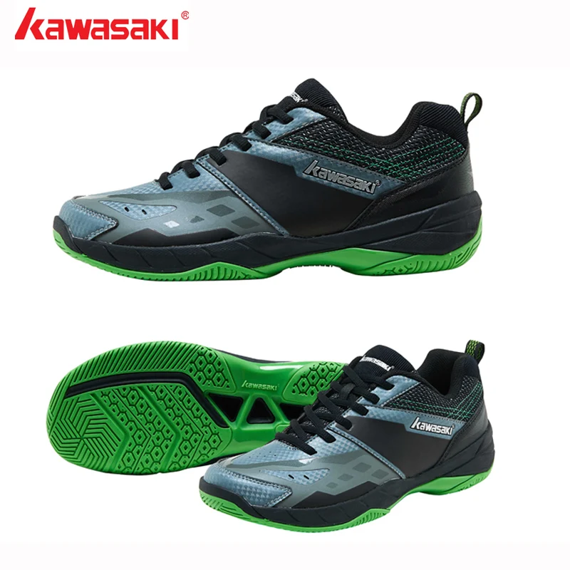 Kawasaki бадминтон туфли лодочки Профессиональный Мужская и женская обувь брендовая