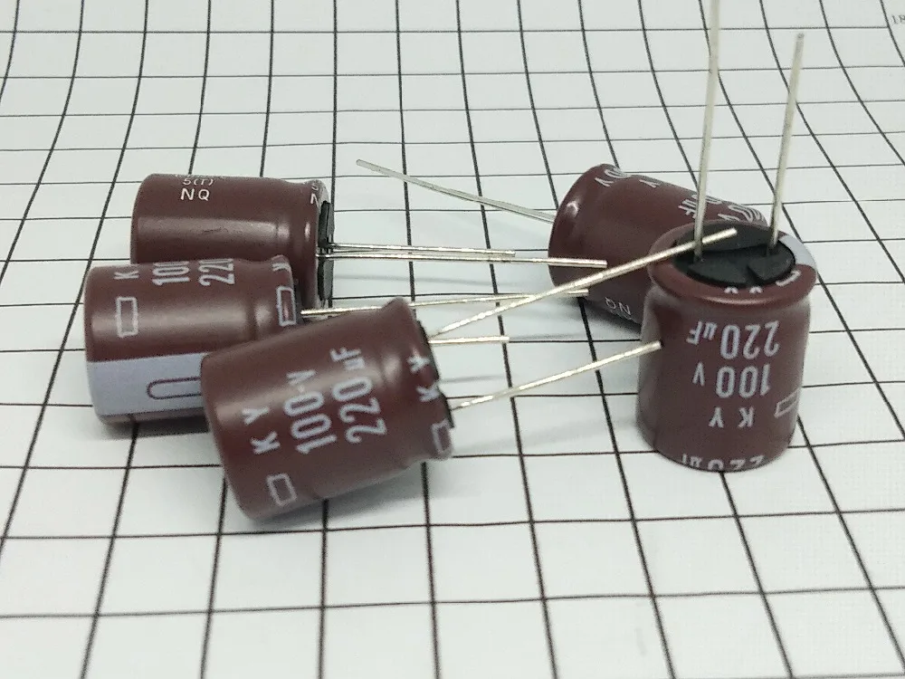 10 шт./лот 100 V 220 мкФ 100 V 220 мкФ 16*20 мм 220 мкФ 100 V Алюминиевый электролитический конденсатор с алюминиевой крышкой, ic 1