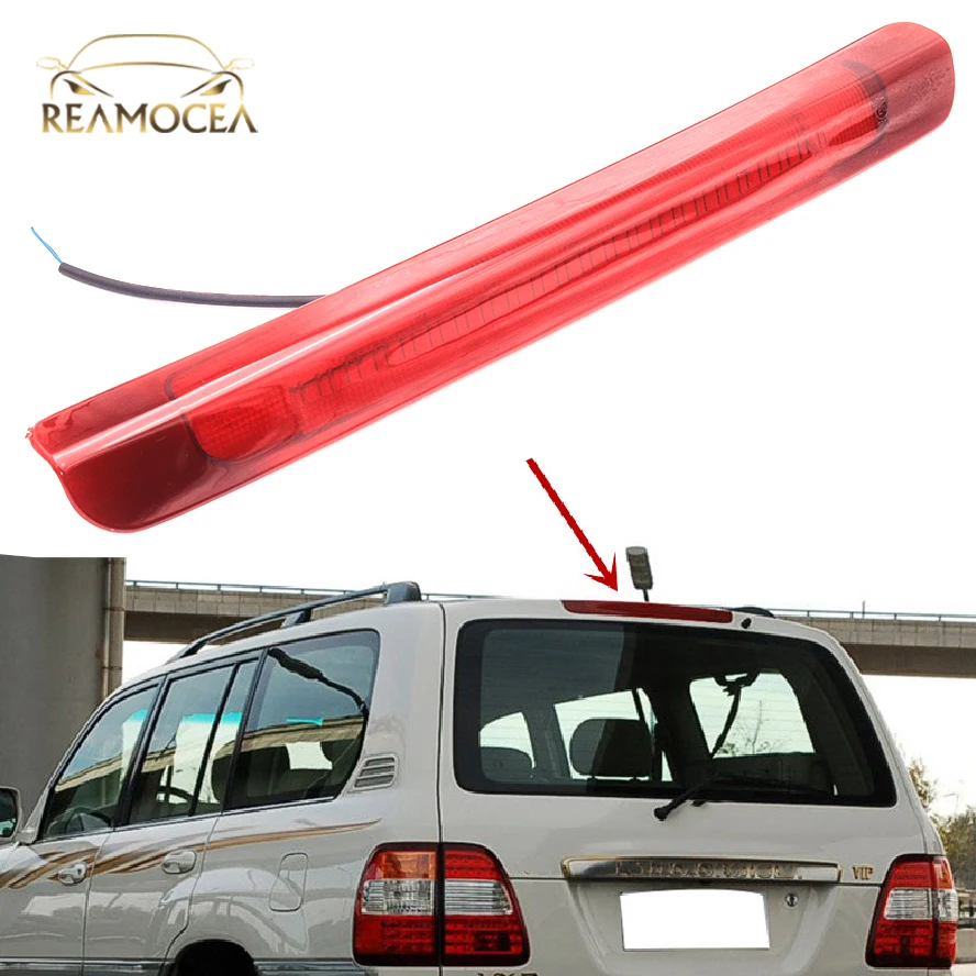 

Reamocea LED Third Brake Light Rear High Mount Third Brake Lamp 81570-60061 fit for Toyota Land Cruiser LEXUS LX470 1998-2007
