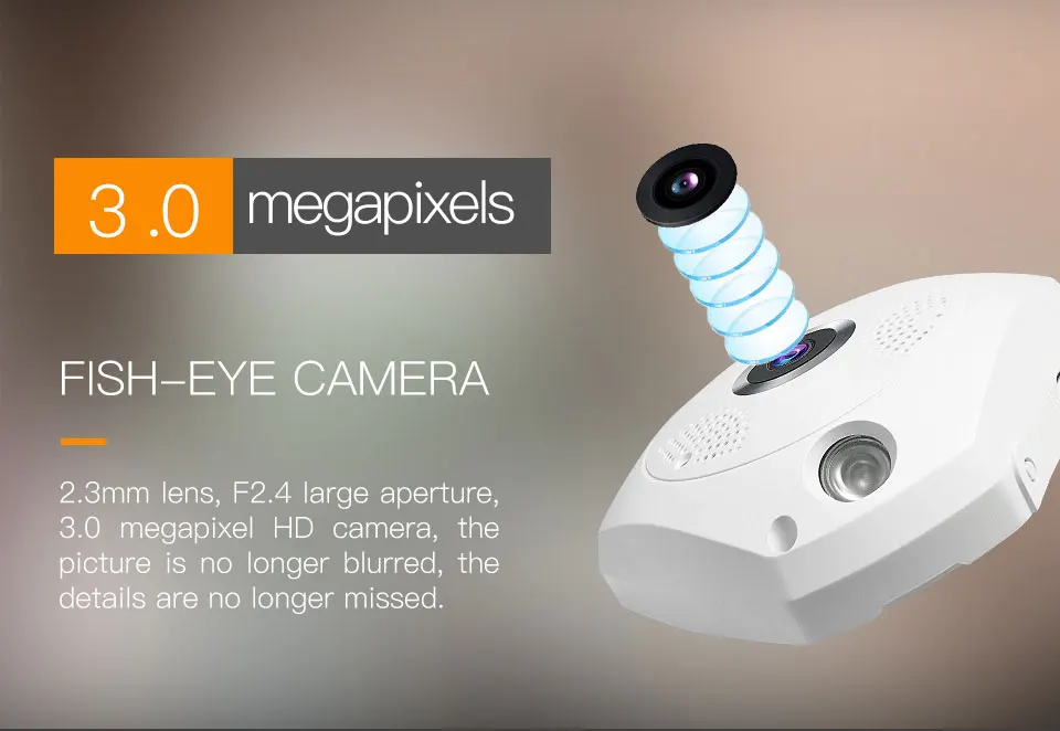 Vstarcam Wifi IP панорамная камера 3MP 360 градусов камера IP рыбий глаз 1536P 3D VR Видео IP камера беспроводная камера видеонаблюдения