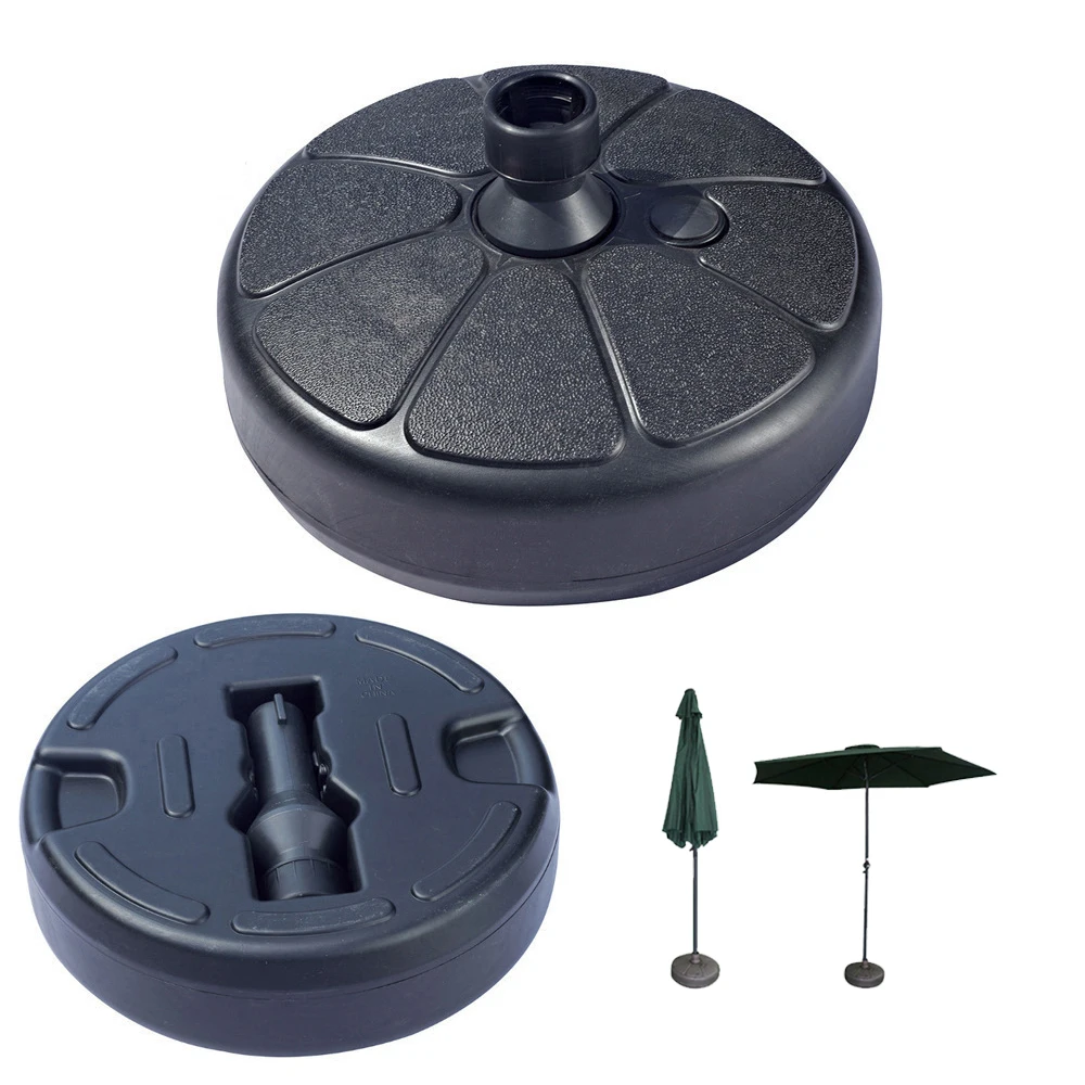 38 мм подставка для зонта базовый держатель черный круглый улицы сада пляжа