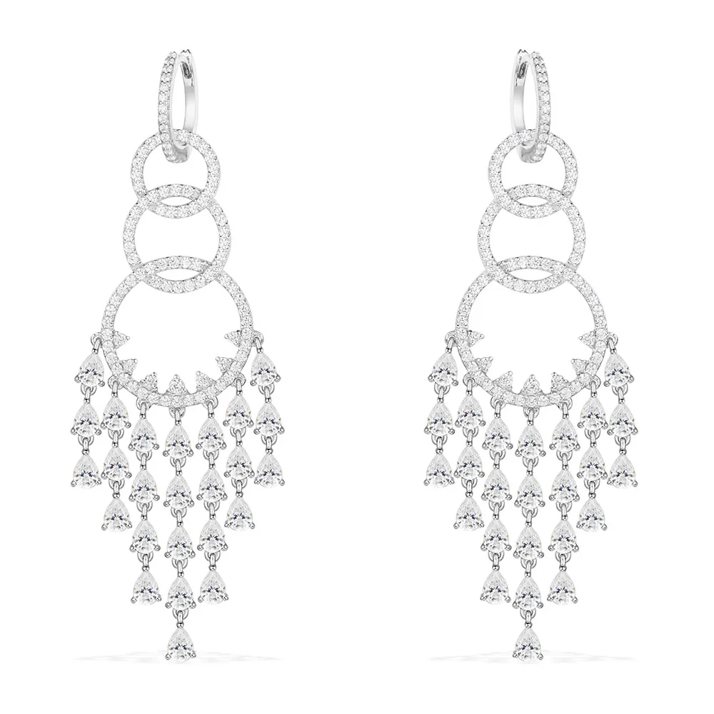 

Pearl Earrings For Women Elegant Maid High Quality Fashionable Jewelry Original Christmas Gift Moda Mujer