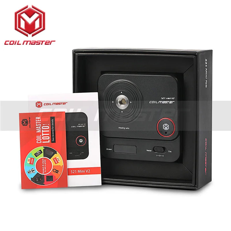 Оригинальная катушка Master 521 mini V2 новая версия катушки Tab для электронных сигарет