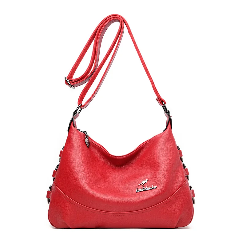 

Luxury Crossbody Bags for Women New High Quality Leather Messenger Bag Sac Women Leather Handbags Female Retro Shoulder Bag