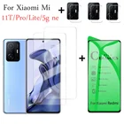 xiaomi 11t pro Керамическая пленка и закаленное стекло для mi 11t защита для xiaomi 11 t pro Glass Xiaomi Lite 5g ne стекло сиоми ми 11 лайт 5G NE защитное сяоми ми 11 т про Ceramic Film For xioami 11t pro