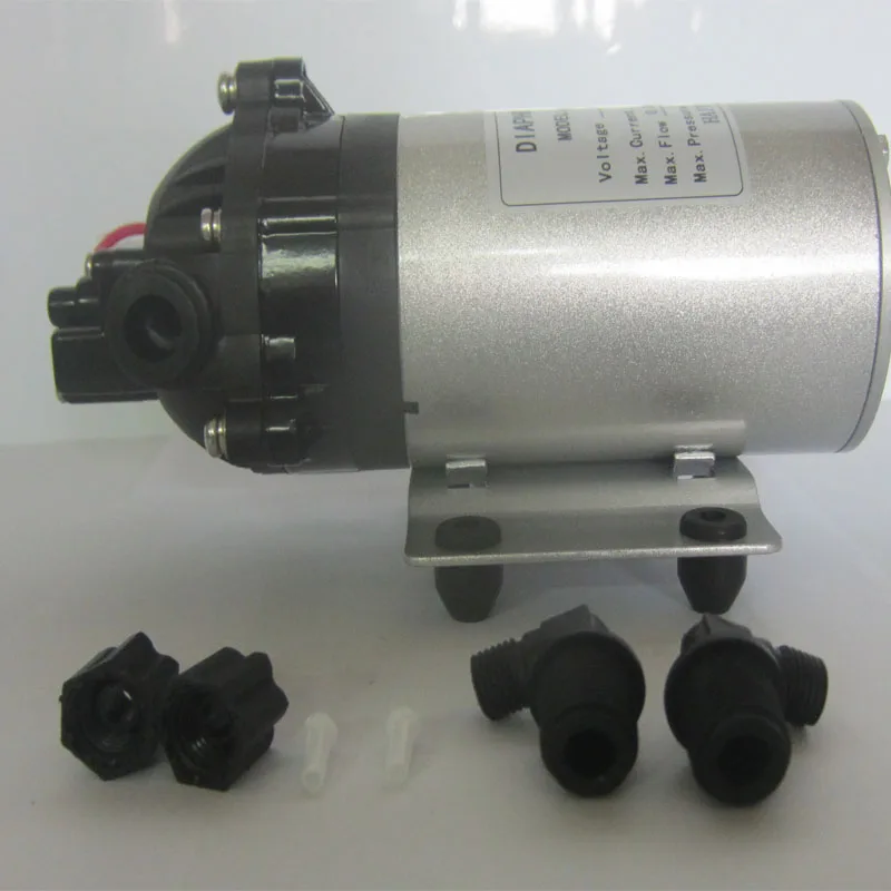 Мембранный насос постоянного тока электрический маленький 24В 12В миниатюрный