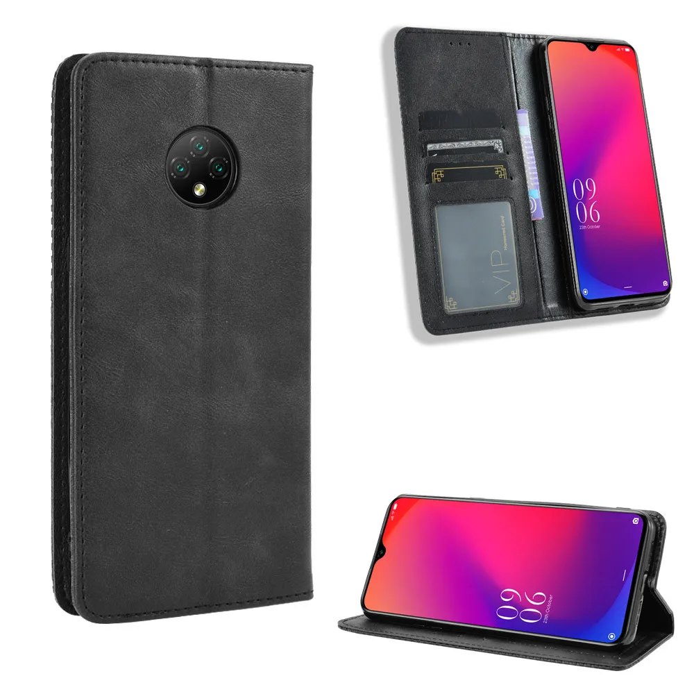 Чехол для Doogee X95 роскошный флип-кошелек из искусственной кожи противоударный