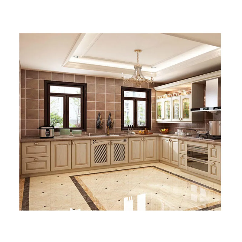 Горячая продажа кухонный шкаф из цельного дерева в США|Кухонные шкафы| |