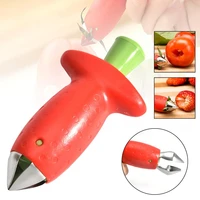 strawberry huller remover berry stem top leaf remover stainless steel plastic fruit vegetable tools gadgets
