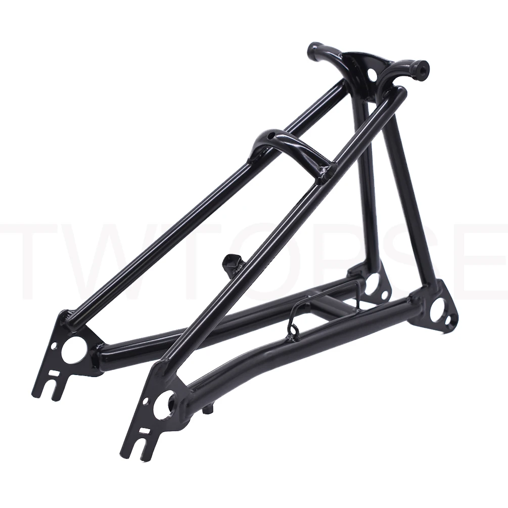 TWTOPSE, титановая Велосипедная вилка для Brompton, складная велосипедная передняя вилка, задняя Треугольная рама 1& 1/", легкая 16", размер, часть
