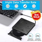 USB 3,0 тонкий внешний DVD RW CD, записывающий привод, устройство для чтения, оптические приводы для ноутбука, ПК, dvd, горелка, dvd, портативный