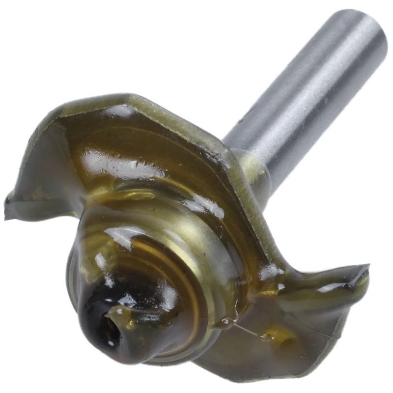 

1/4 Inch Shank 1/8 Inch Cut Depth 2 Flute Bearing T Slot Router Bit