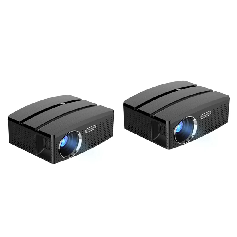 GP80U Projector 1080P Movie Projector Support PC Laptop USB Stick HDMI-Compatible for Video Movie Game