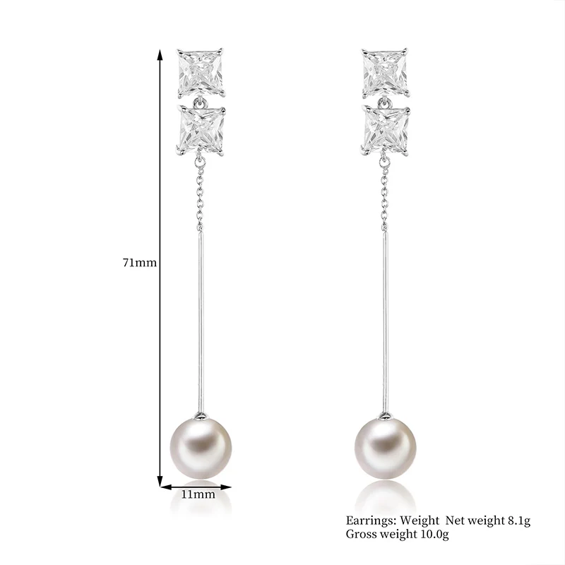 Женские серьги-подвески с кисточками золотистые обтекаемые длинные висячие