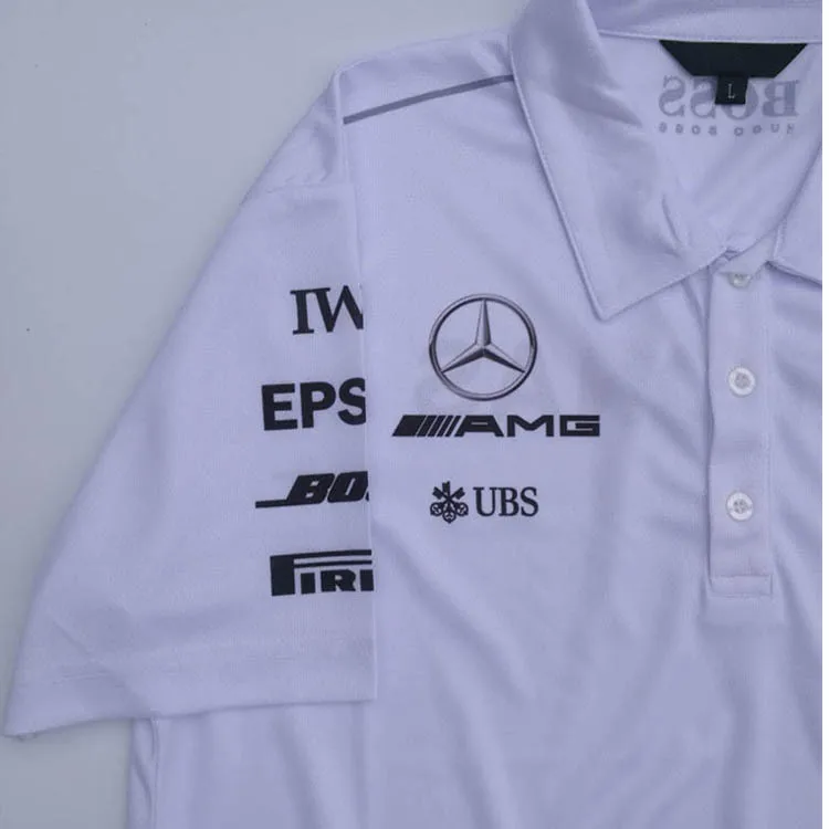 

2020F1 Men's Lapel T-shirt POLO Shirt Racing Jersey Motorcycle Golf Car Work Clothes
