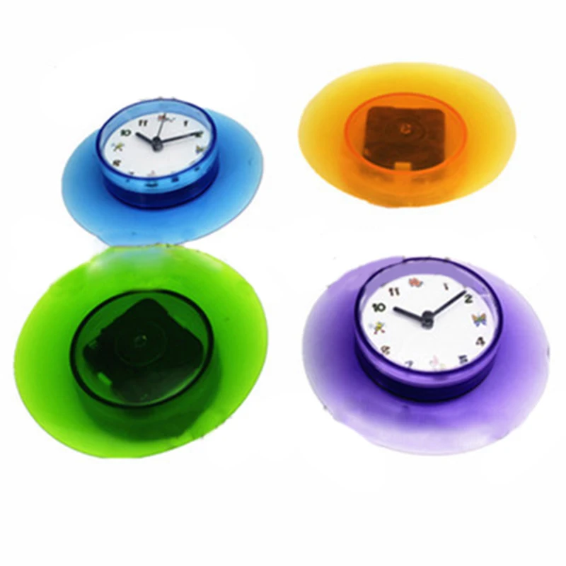 2020 новый стиль Ванная комната Кухня водостойкая присоска часы душевая кабина