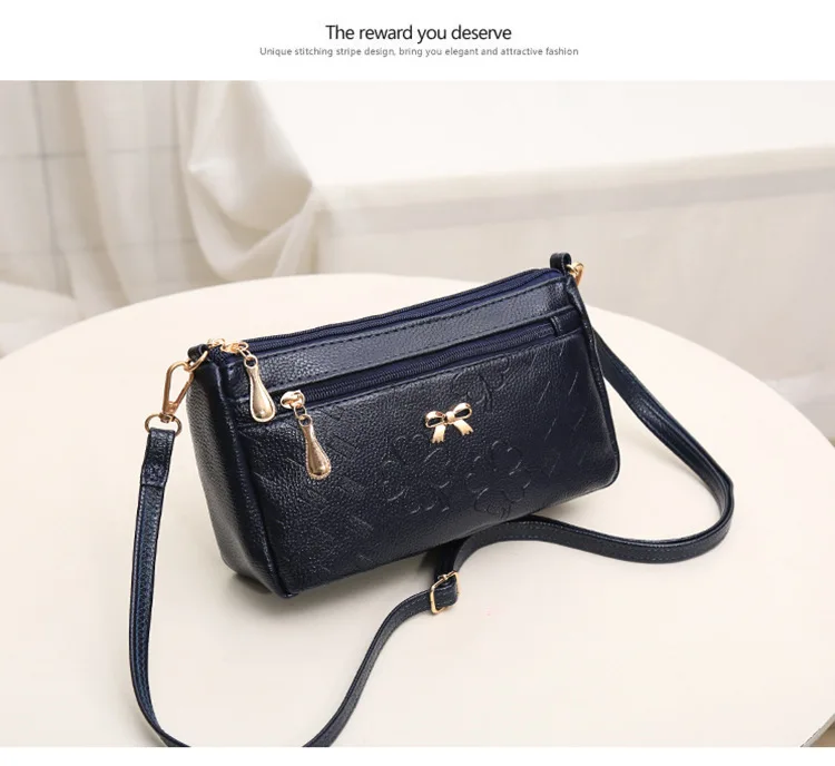 

Elegant Lady Diamond Lattice Handbag Fashion Women Solid Color Large Capacity Crossbody Bags XBH48-XBH50