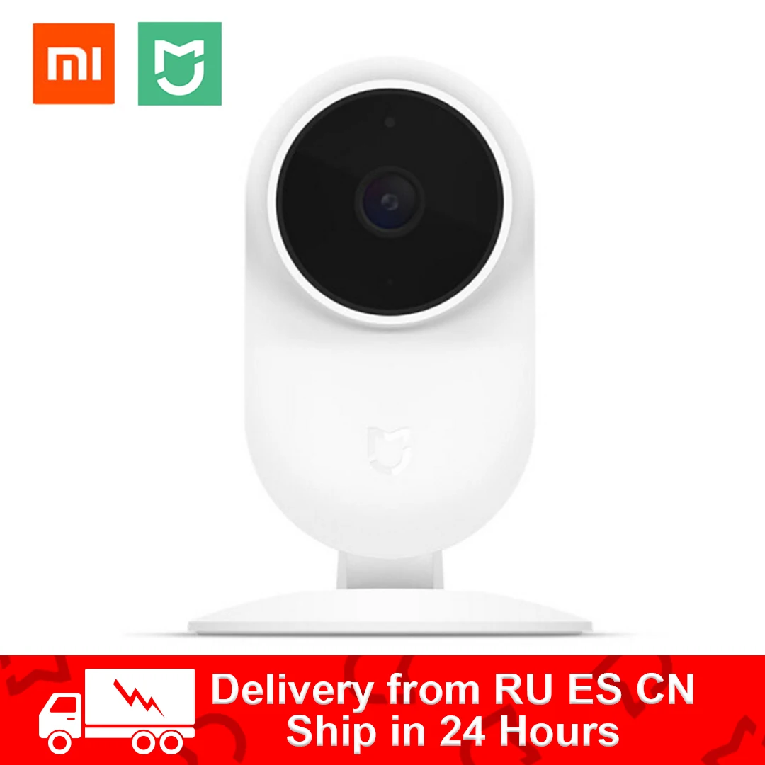Оригинальная смарт камера Xiaomi Mijia 1080P 2 4G Wifi Беспроводная 130 широкоугольная 10 м с