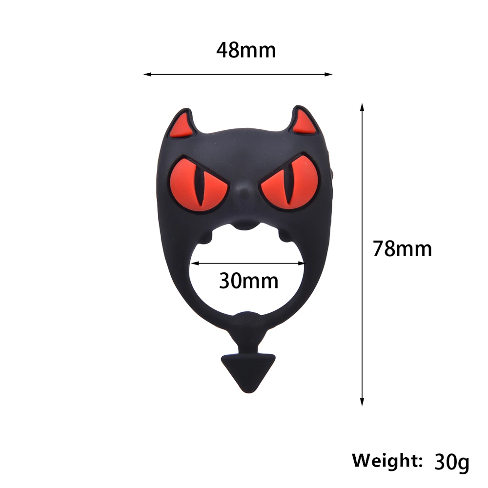 Мини вибратор пенис кольцо Длительное Действие вибрирующий задержка на Хэллоуин