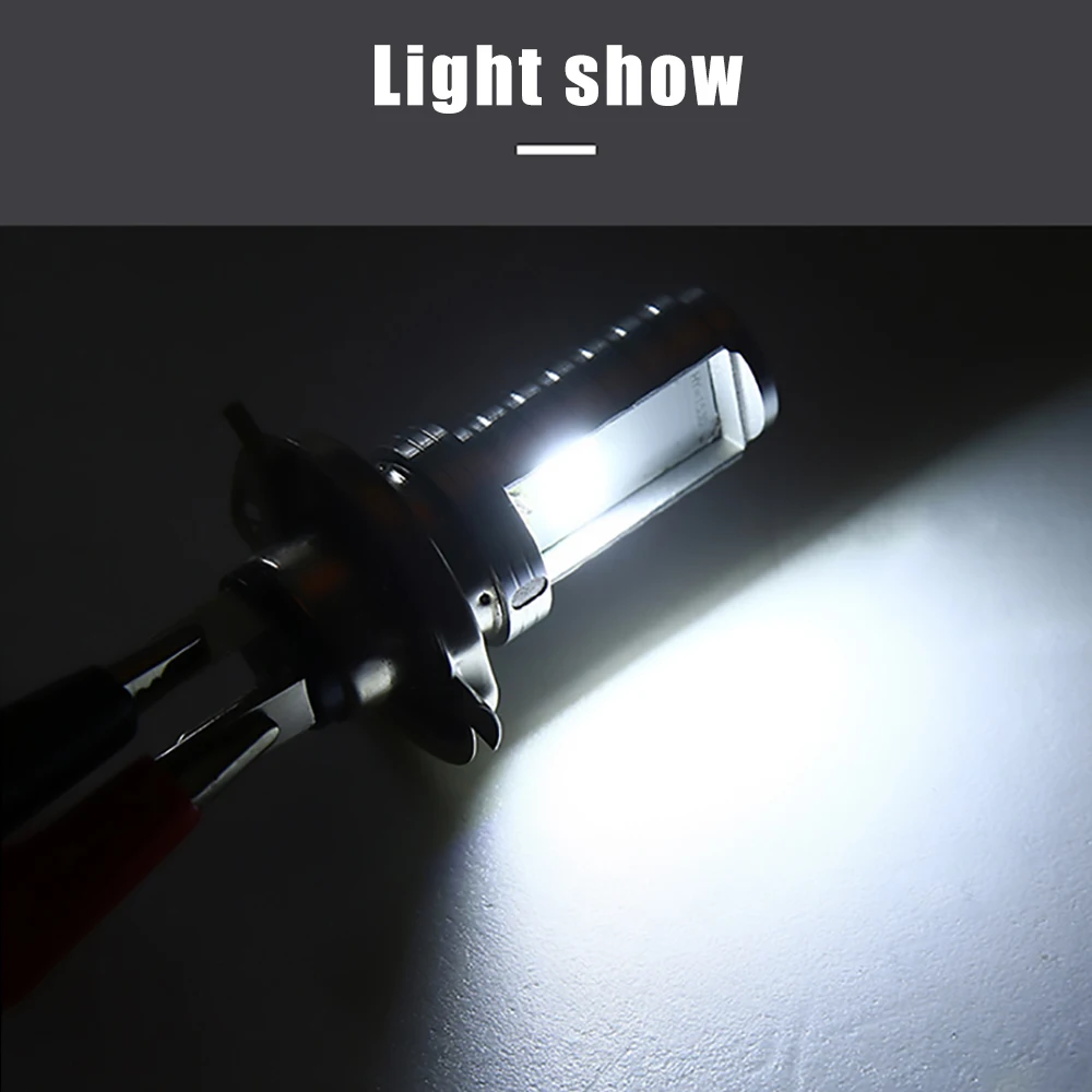 2 шт. H4 BA20D светодиодные лампы для фар мотоцикла аксессуары мотоциклов