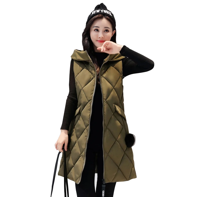 

Women Winter Jacket With Fur collar new Warm Hooded Female Winter Coat new Long Parka Women Outwear Camperas women down coat