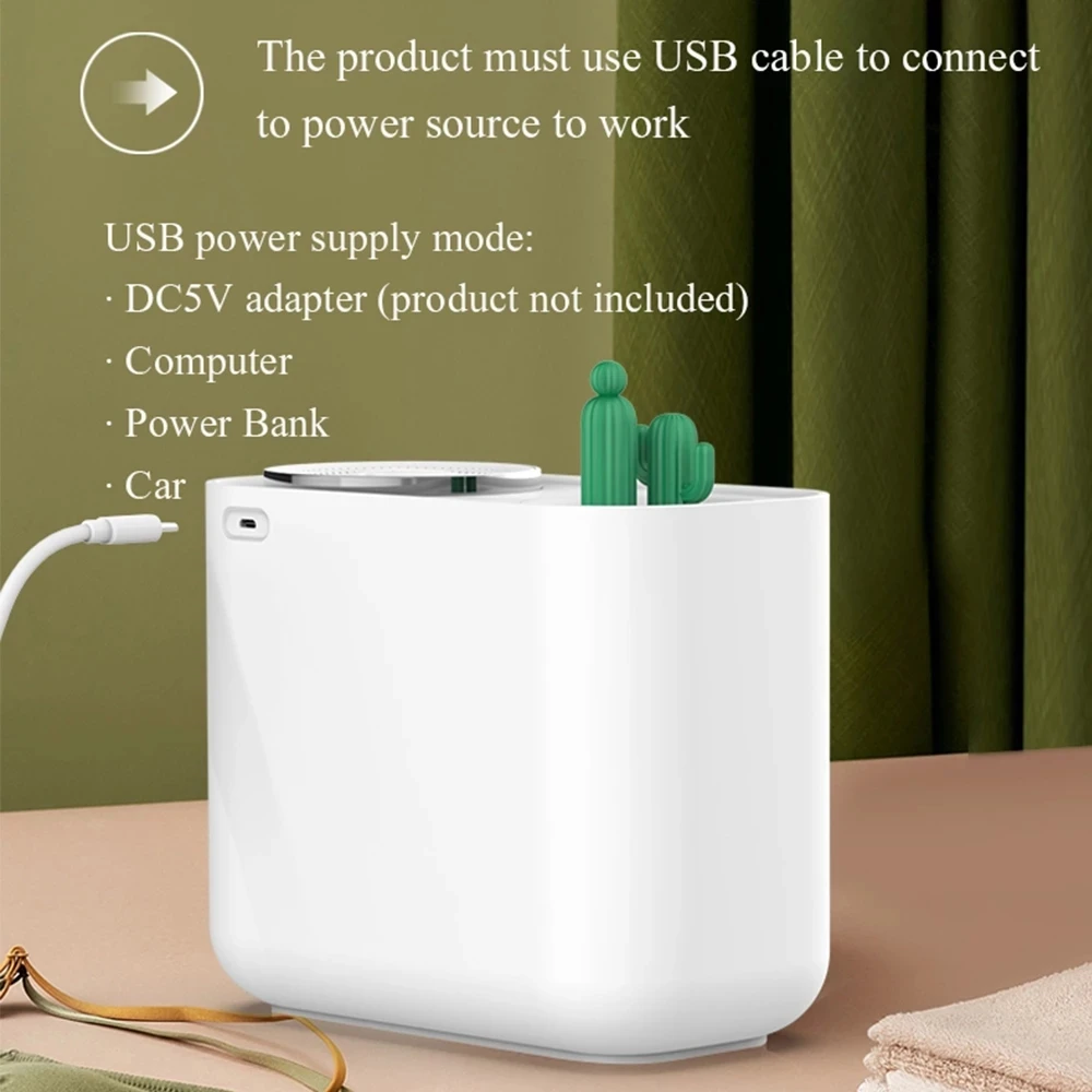RIGOGLIOSO USB увлажнитель воздуха диффузор 3000 мл распылитель воды двойной насадка