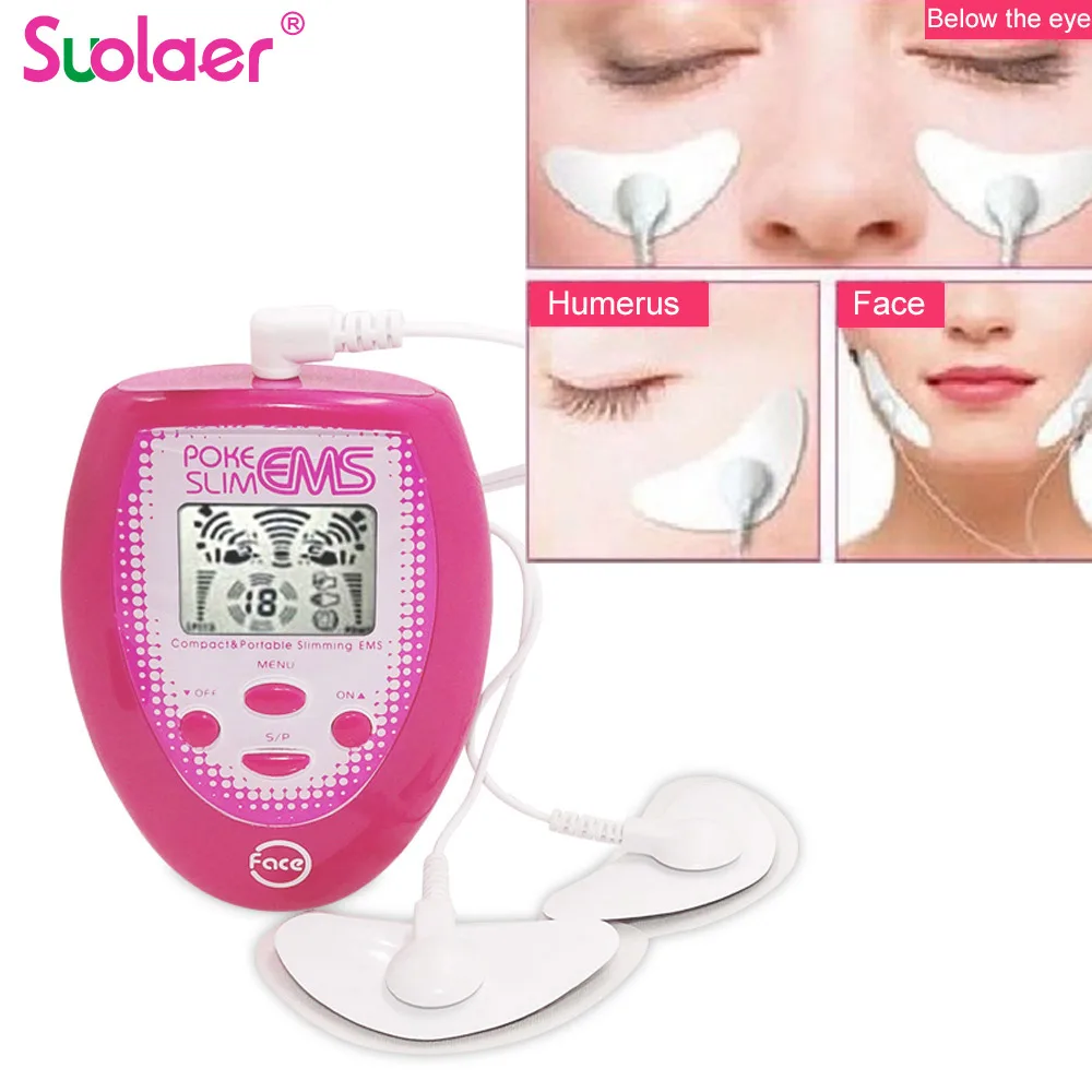 EMS электрический массаж для похудения уход за кожей лица инструмент челюсти
