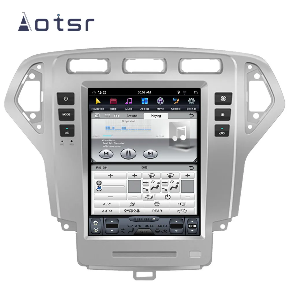 Автомобильный мультимедийный плеер для Ford Mondeo MK4 Android радио 2007 2010 Стерео GPS