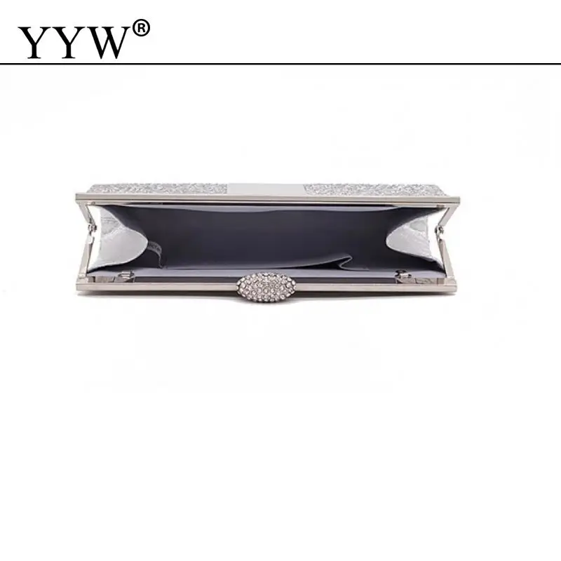 Женские сумки стразы клатч серебряные блестки вечерние клатчи кошелек дамские