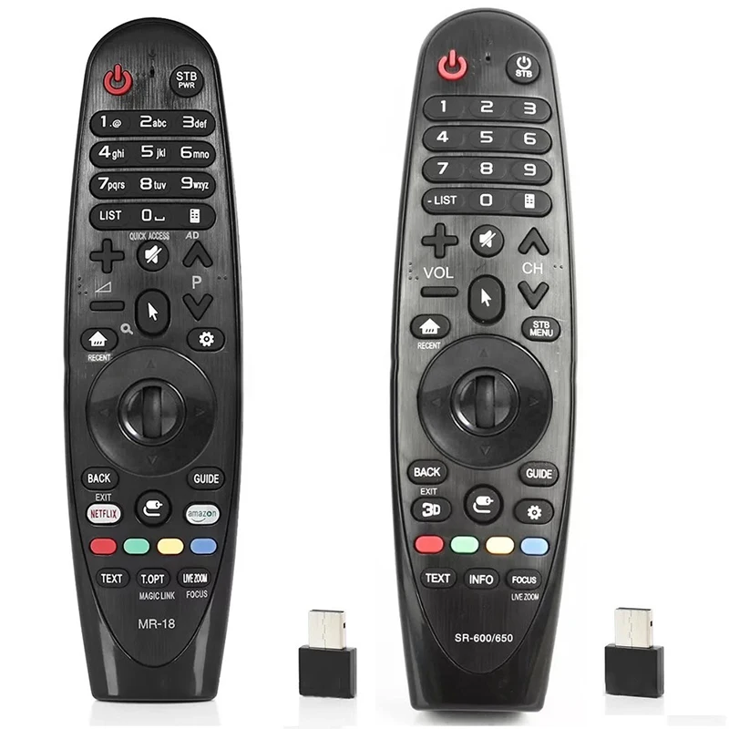 

1pc AN-MR18BA Rplacement IR/USB Voice Magic Remote Control For LG 4K UHD Smart TV Model
