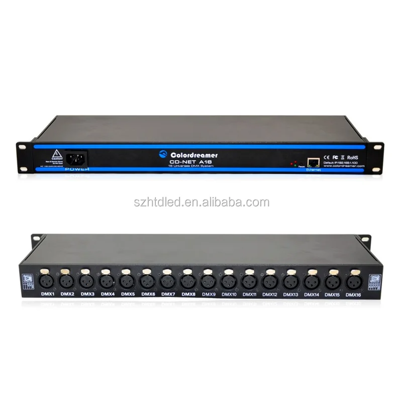 

16 ports DMX controller CE art net controller