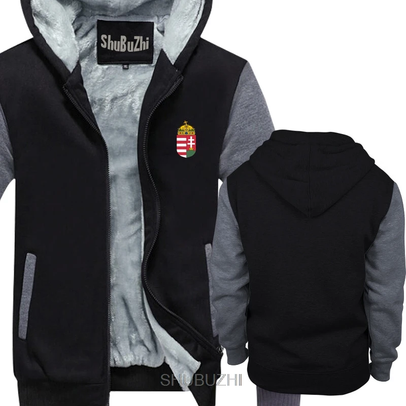 Новые модные мужские толстые теплые худи Пальто с принтом Испания Мужская