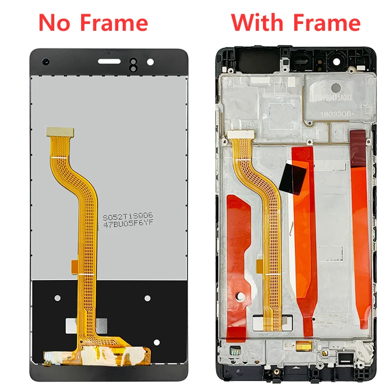 100% новая протестированная Замена для HUAWEI P9 EVA-L09 EVA-L19 5 2 ''Полный ЖК-дисплей +