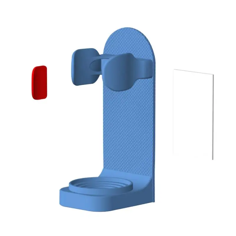 

Bathroom Toothbrush Holder Rack Wall Mounted Punch-free Self Plastic Storage Rack Hanger Household Space Save Bathroom Organiser