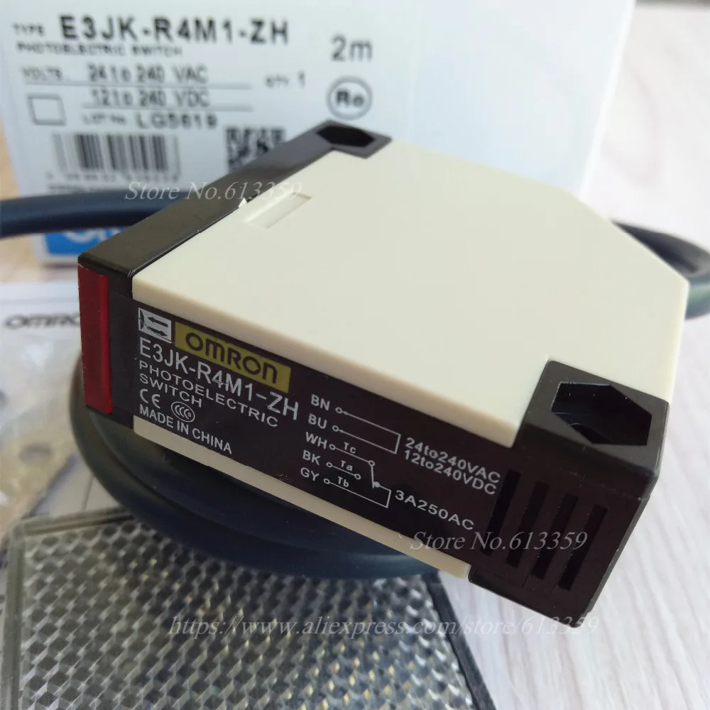Фотоэлектрический датчик переключателя E3JK-R4M1-ZH AC/DC Omron новинка высокое качество |