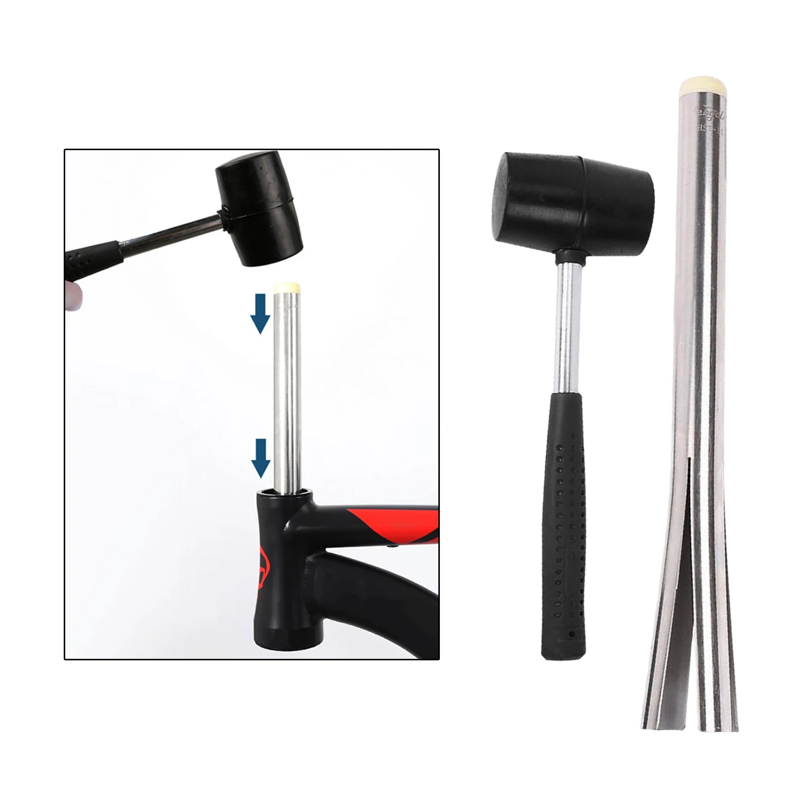 

1-1/8, 1-1/4 & 1.5 in Bicycle Headset Cup Removal Remover Tool for MTB Road Bike