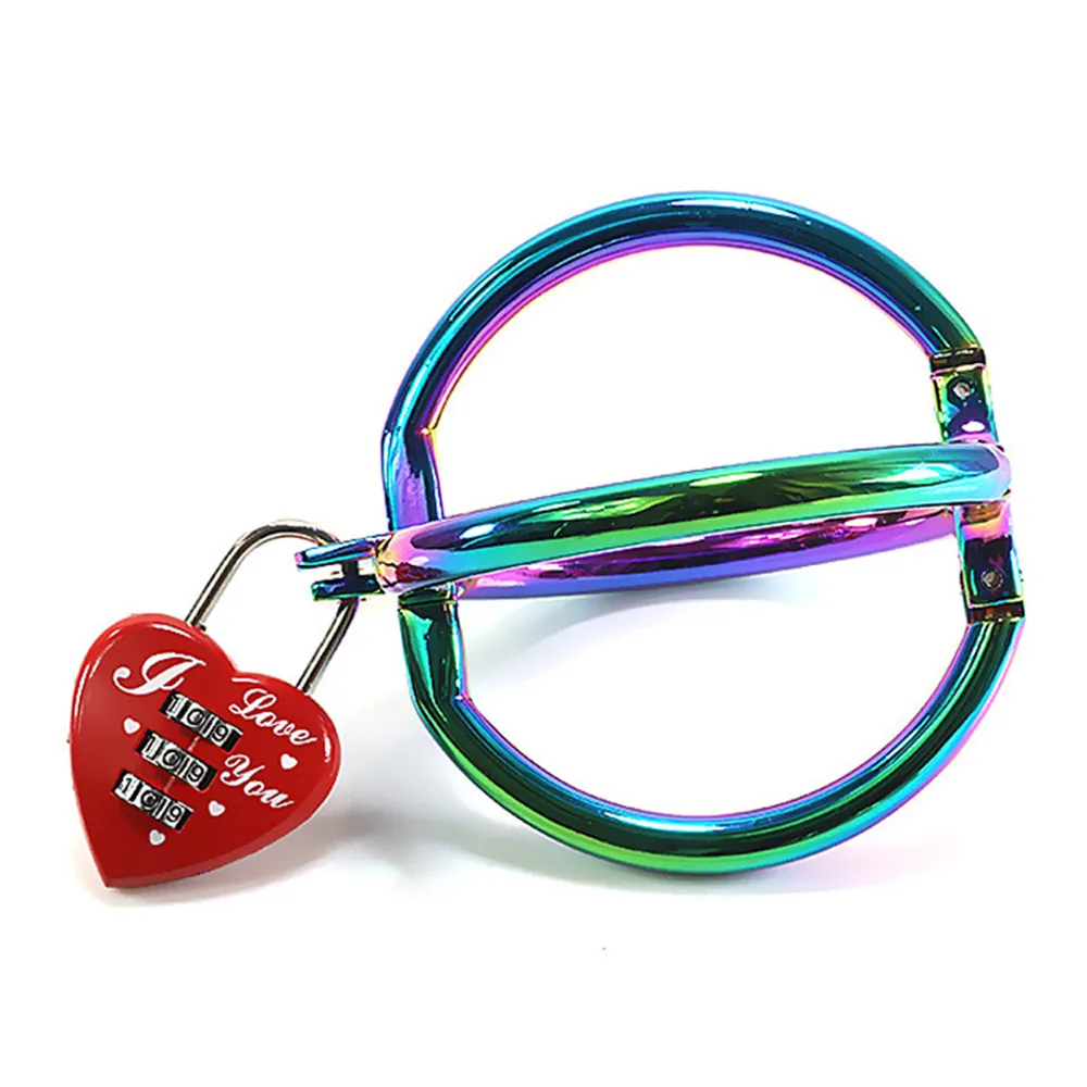 1 шт. наручники из нержавеющей стали с замком ключ БДСМ металлические Запираемые